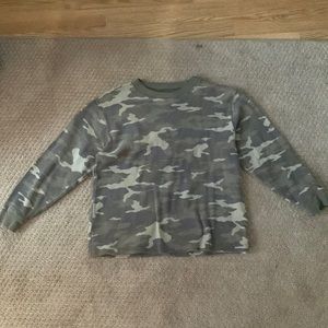 Kids camo long sleeve
